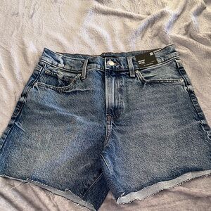 Express Medium Blue Jean Shorts